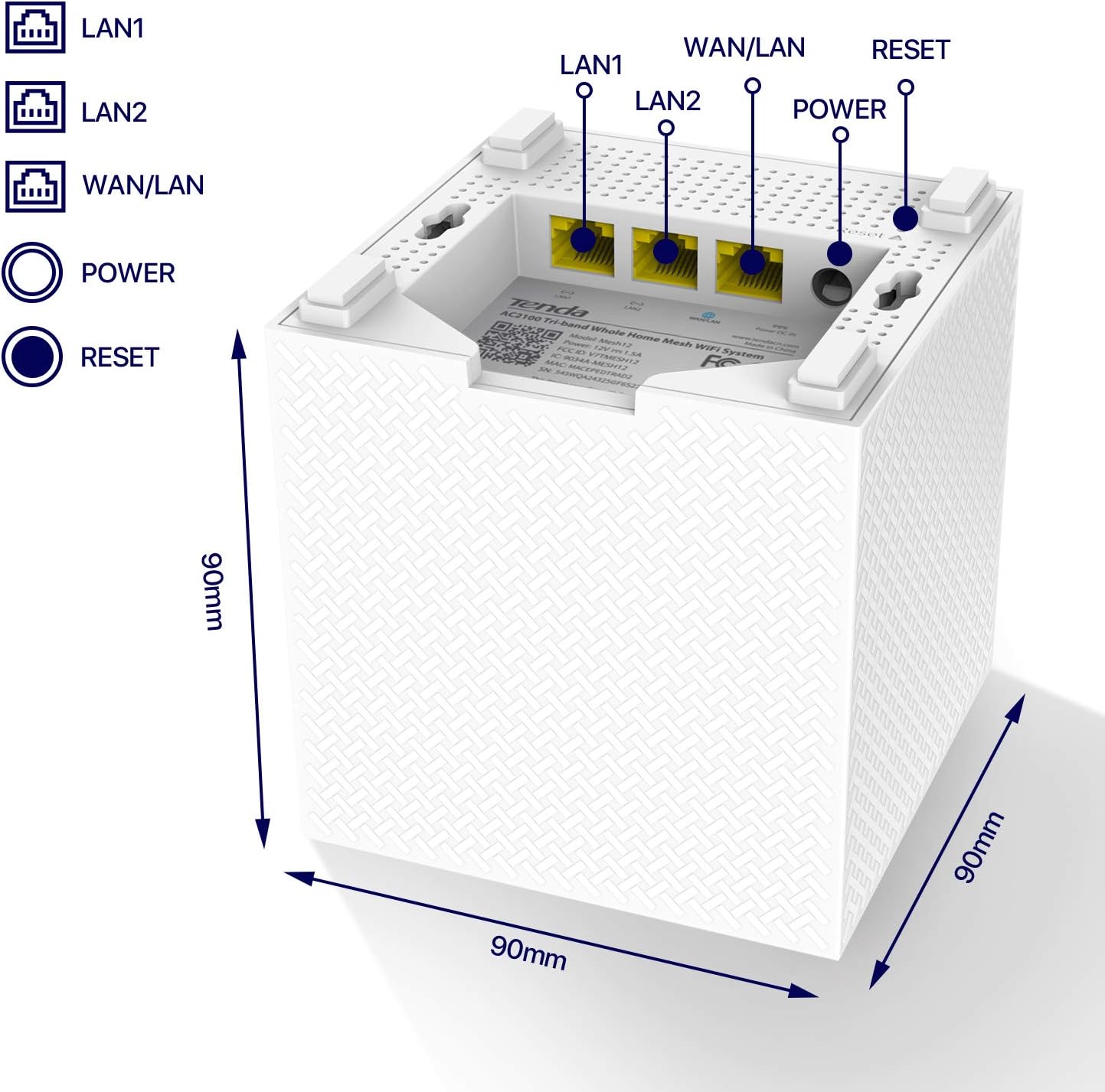 Tenda i24 AC1200 Wave 2 Gigabit Access Point