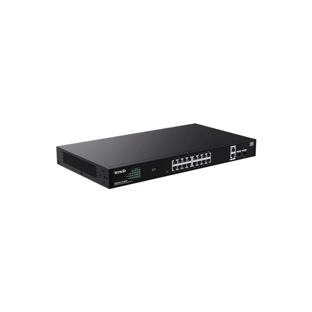 Tenda TEG2220P-16-250W 20-Port Gigabit Cloud PoE Switch