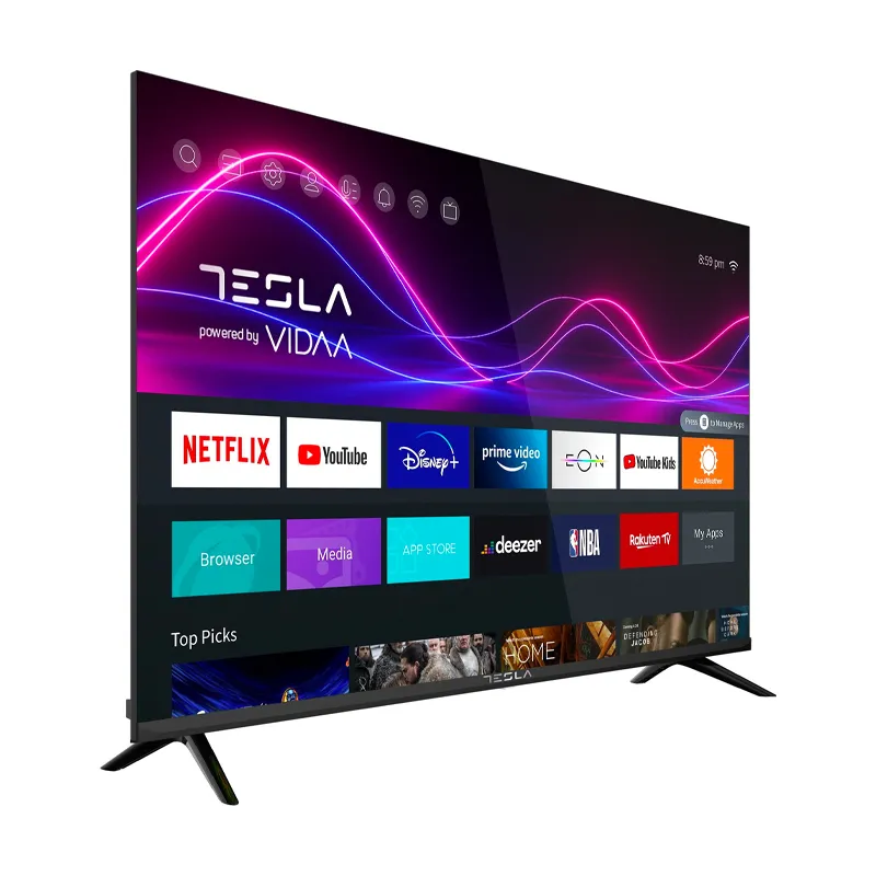 Tesla TV Series 3 UHD Smart Frameless - VIDAA operating system