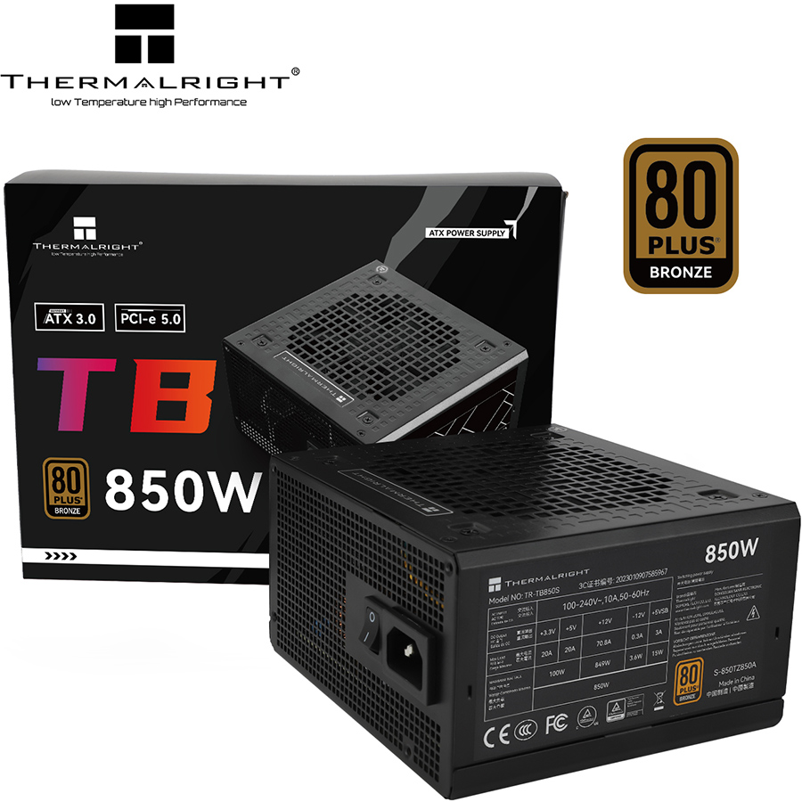 Thermalright TR-TB850S 850W Bronze PSU
