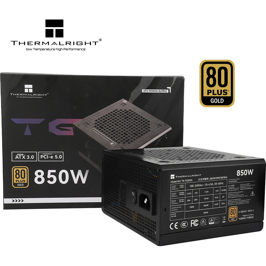 Thermalright TR-TG850S 850W Gold PSU