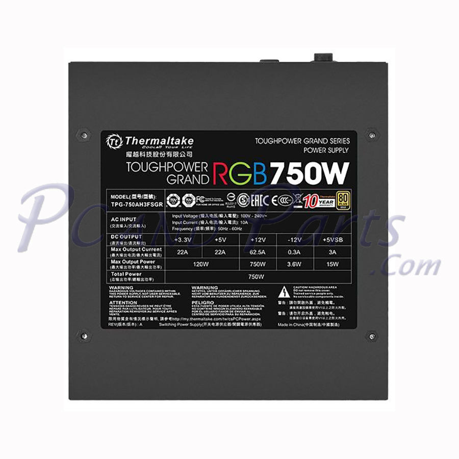 Thermaltake Toughpower Grand RGB 750W Fully Modular