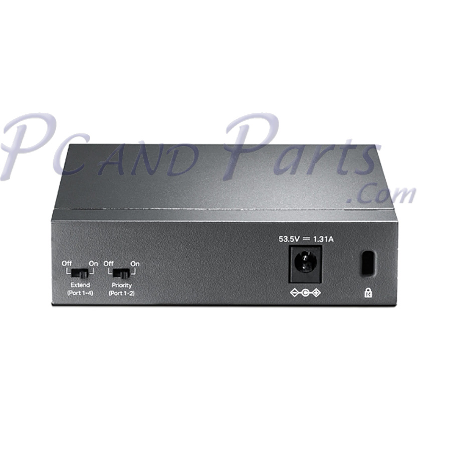TPLink 5-Port 10/100Mbps Switch with 4-Port PoE+