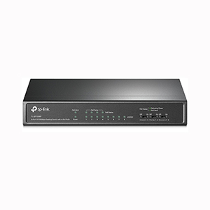 TPLink 8-Port 10/100Mbps Switch with 4-Port PoE+