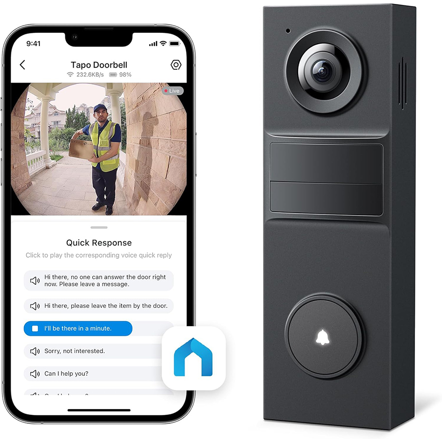 TPLink Tapo D205 Video Doorbell Mini