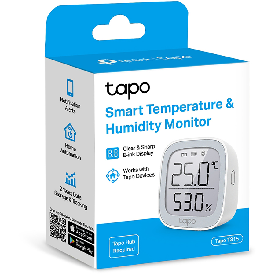 TPLink Tapo T315 Smart Temperature & Humidity Monitor