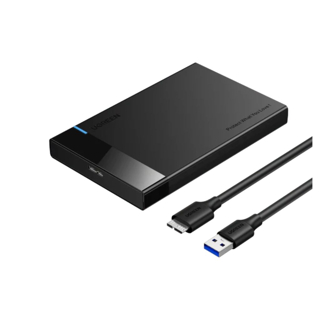 UGREEN 2.5 Inch Hard Drive Enclosure SATA HDD Caddy External USB 3.0 Hard Disk Case