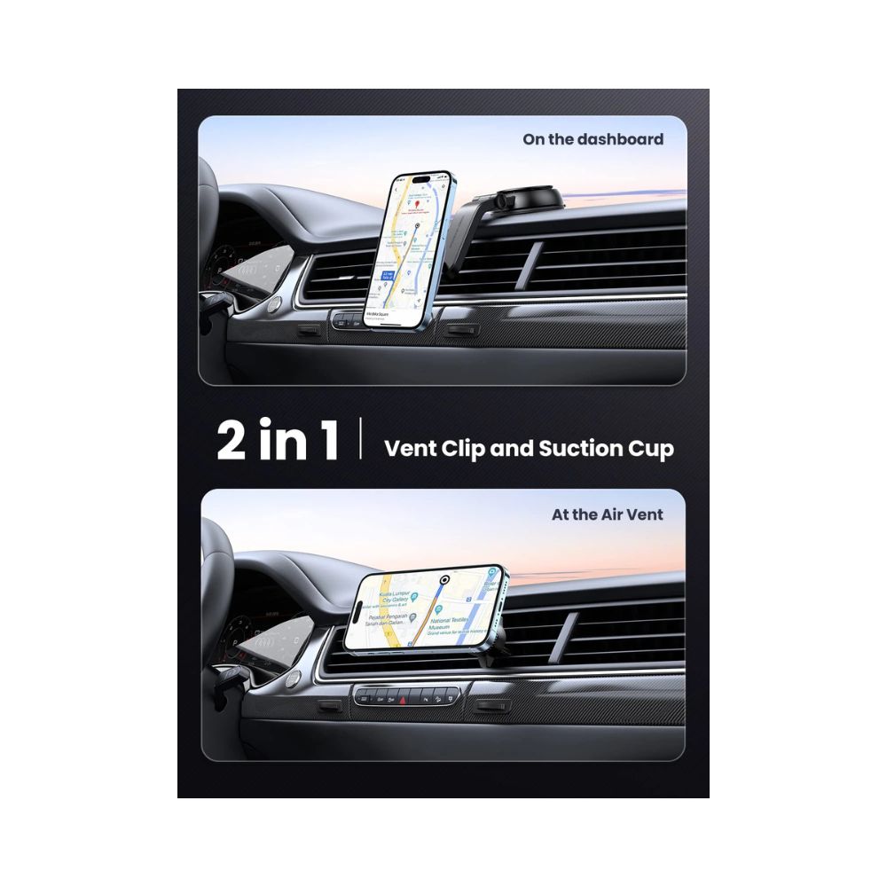 UGREEN 2-in-1 Magnetic Wireless Charger 15W Fast Charging