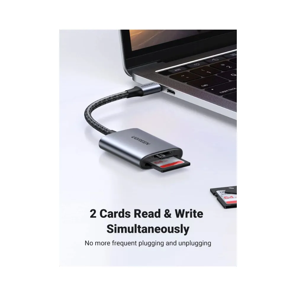 UGREEN 2 in 1 USB C SD Card Reader