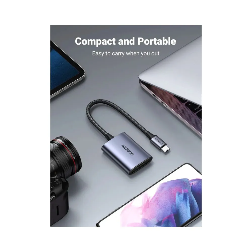 UGREEN 2 in 1 USB C SD Card Reader