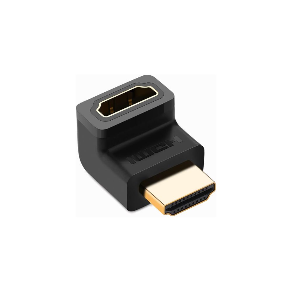 UGREEN 20110 HDMI Female to Female Adapter 90 Degree Up