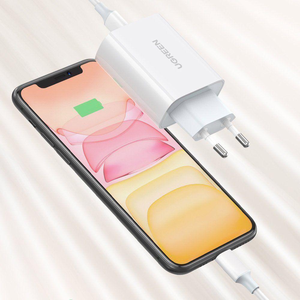 UGREEN 30W USB-C Smart &amp; Fast Charger for Phones, Tablets, Ipads &amp; MacBook Air