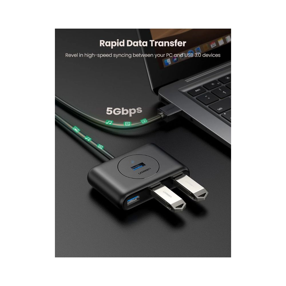 UGREEN 4-in-1 Data Hub USB 3.0