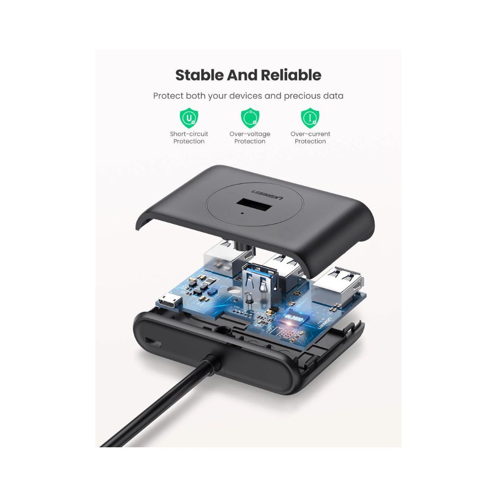 UGREEN 4-in-1 Data Hub USB 3.0