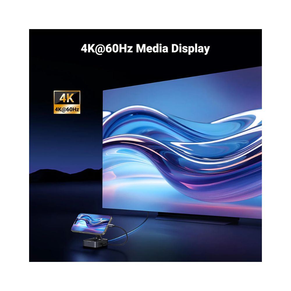 UGREEN 4-in-1 Magnetic USB-C Hub 4K@60Hz 100W PD