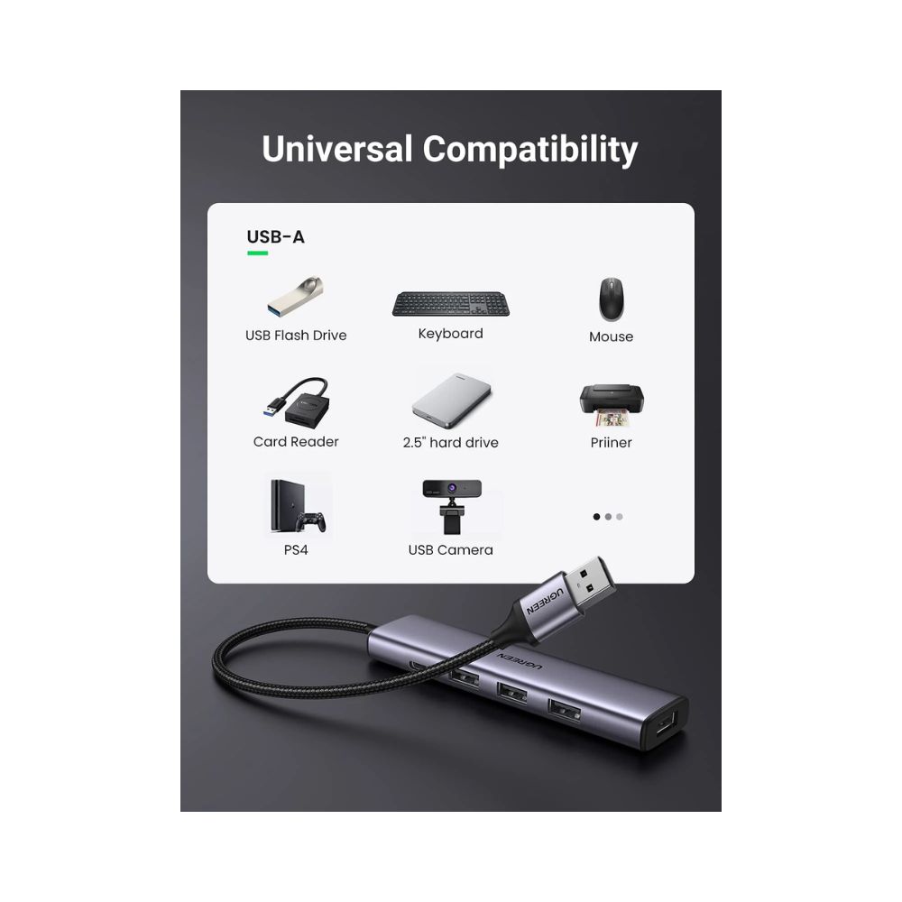 UGREEN 4 in 1 USB Hub 3.0