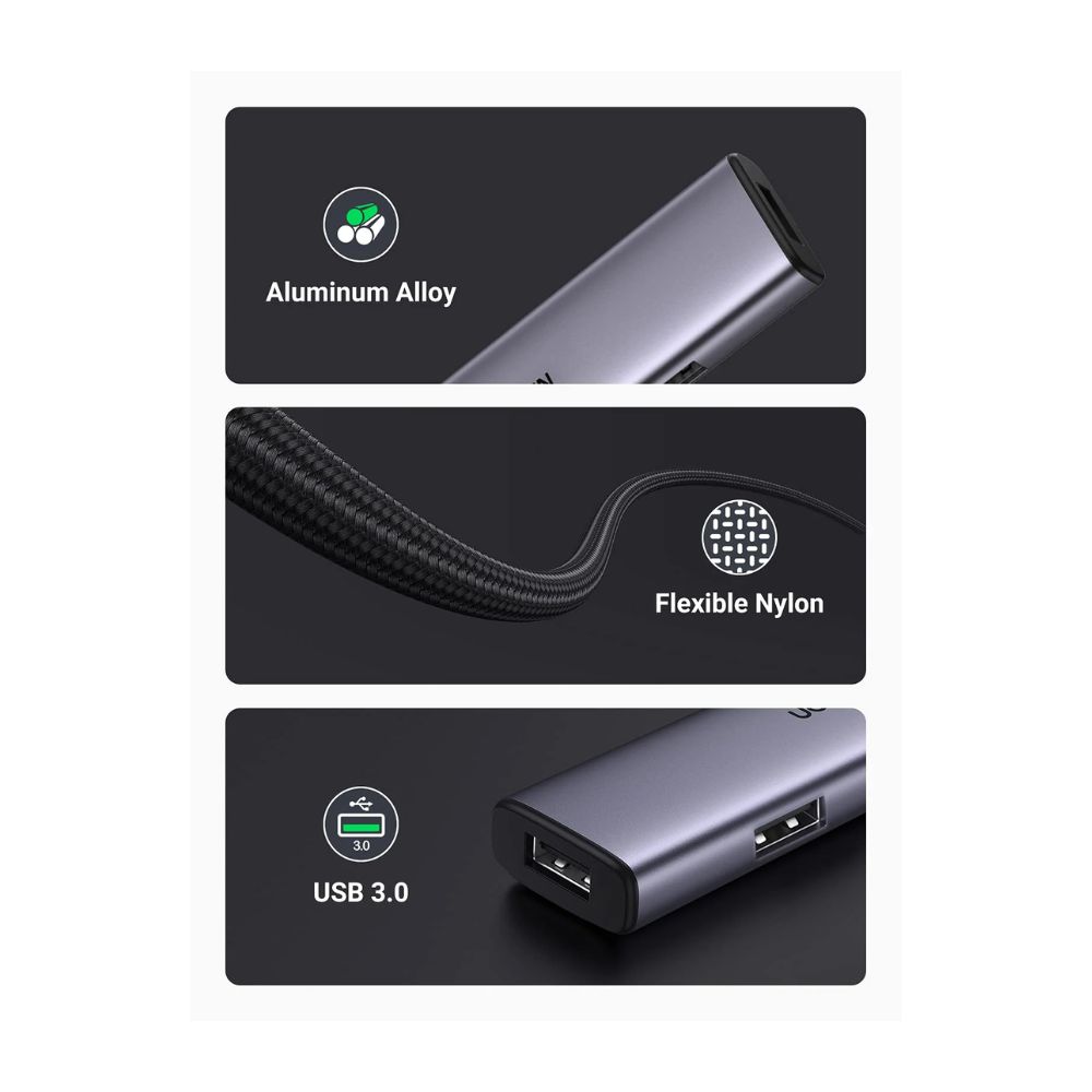 UGREEN 4 in 1 USB Hub 3.0