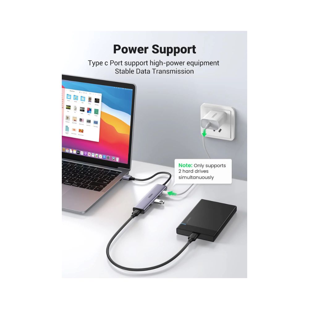 UGREEN 4 in 1 USB Hub 3.0