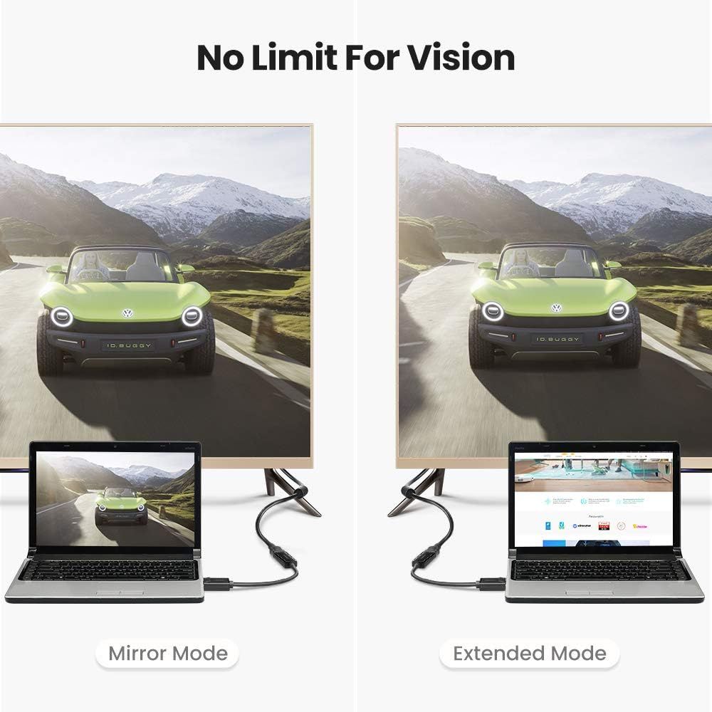 UGREEN 4K Display Port Male to HDMI Female Converter