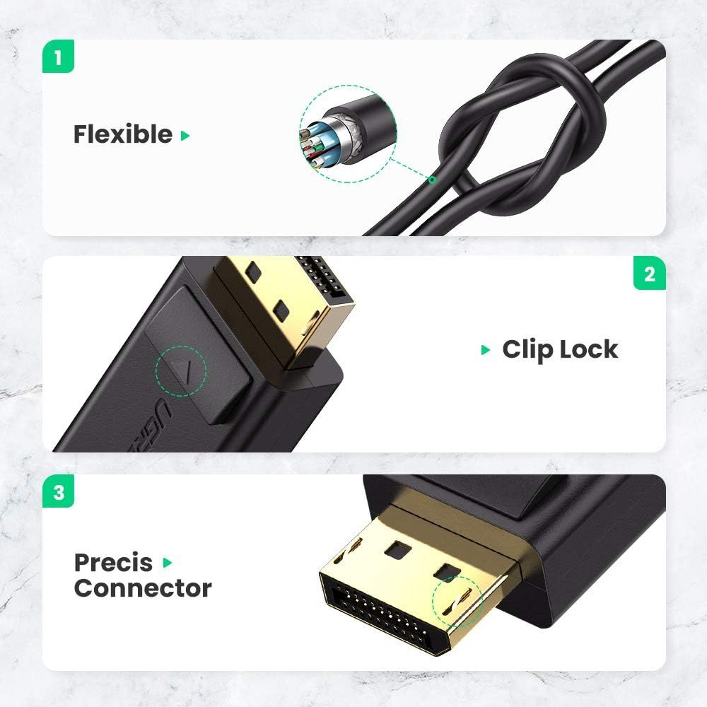 UGREEN 4K Display Port Male to HDMI Female Converter