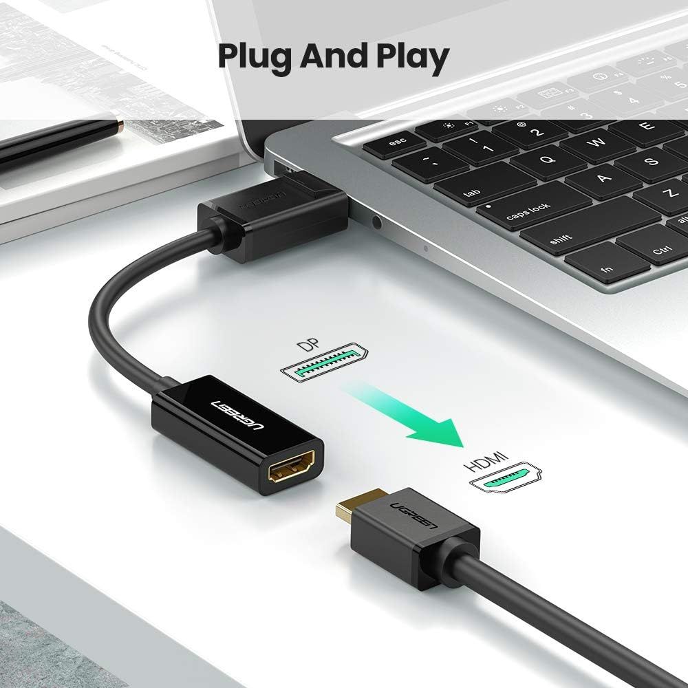 UGREEN 4K Display Port Male to HDMI Female Converter