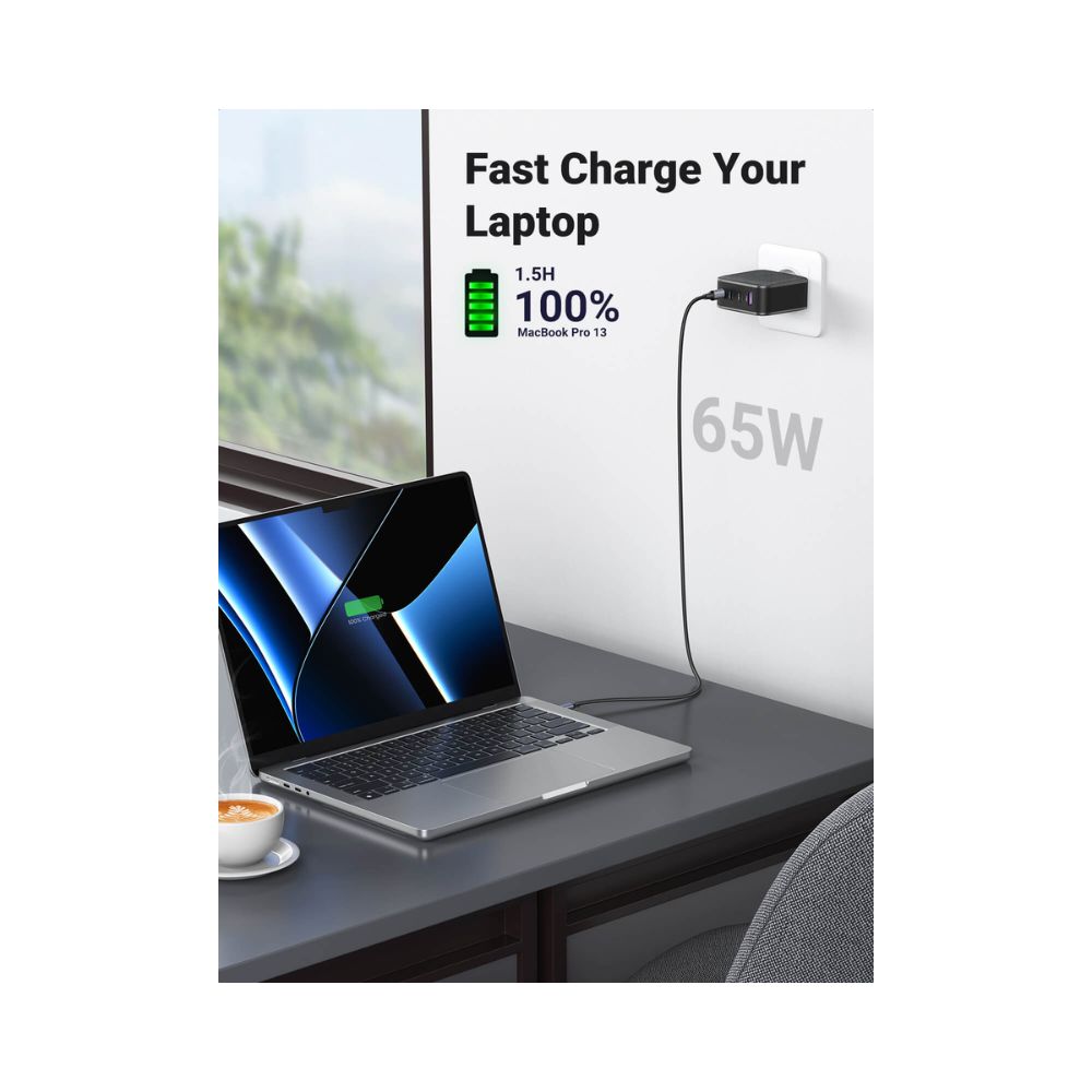 UGREEN 65W USB C PD Charger – 4 Ports