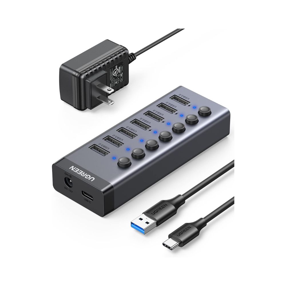 UGREEN 7-in-1 USB-A Data Transfer & Charging HUB (7x USB-A)