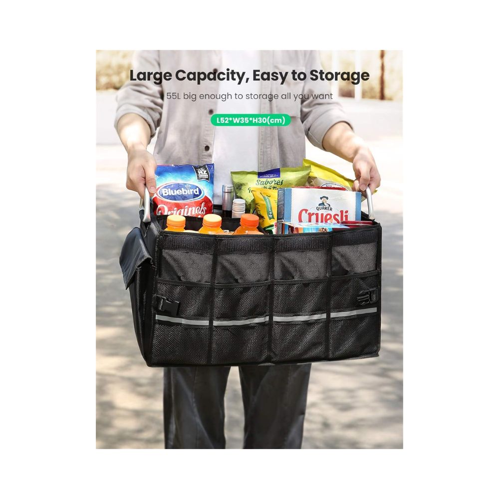 UGREEN 80710 Multifunctional Car Trunk Organizer Black