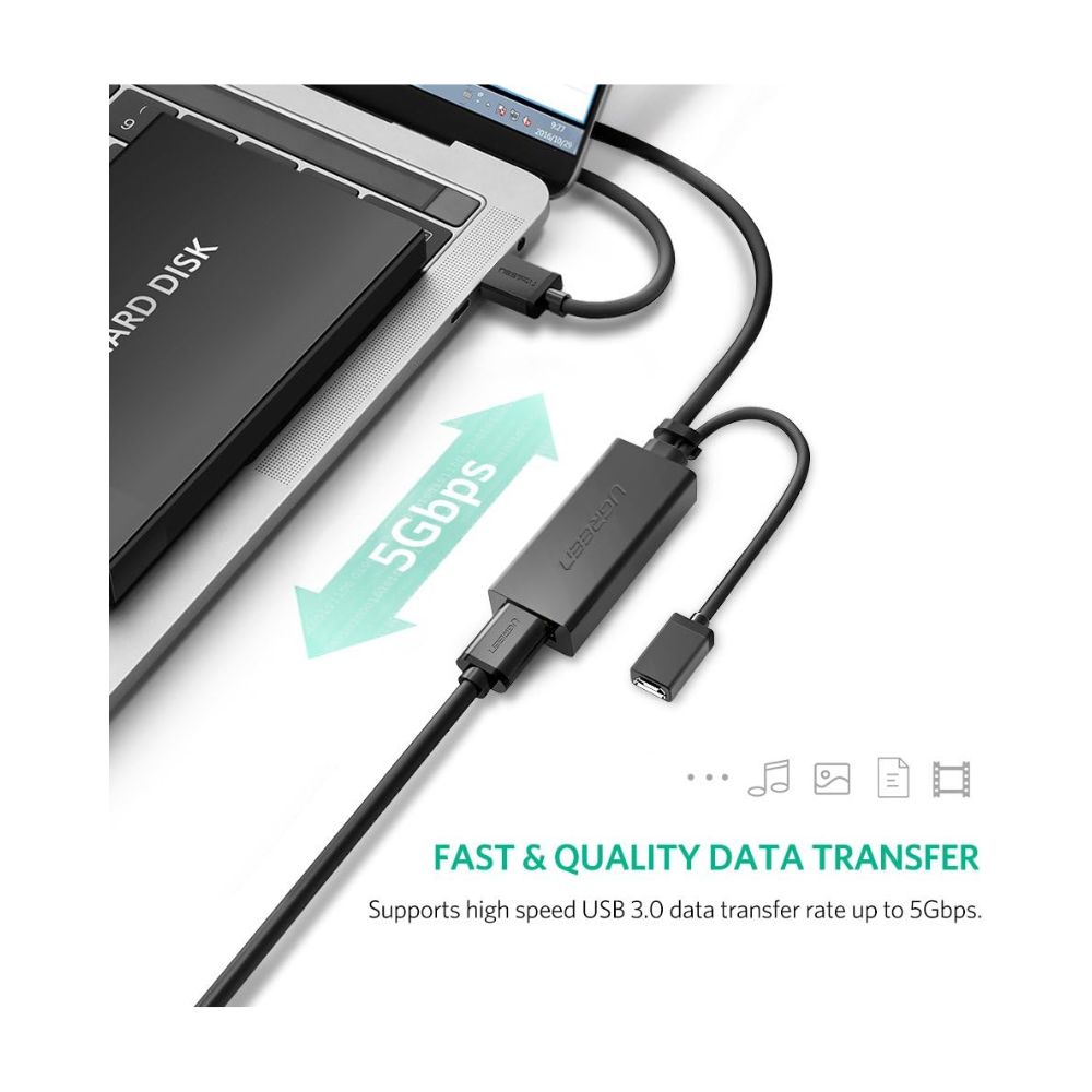 UGREEN Active USB Cable Extension Male to Female with built in Booster 3.0 10M