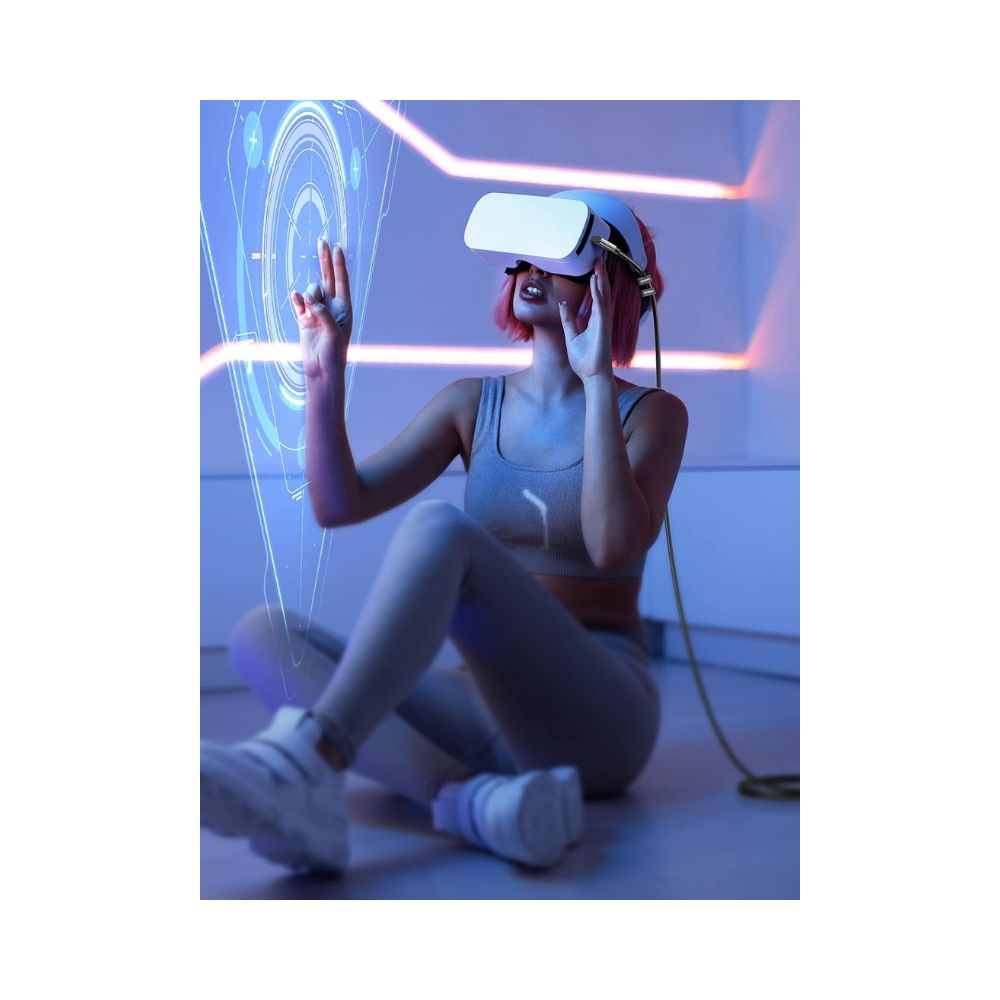 UGREEN Angled USB-C to USB-C VR Link Cable, Compatible with Oculus Quest 2, Pico 4 and PC/Steam VR 5M