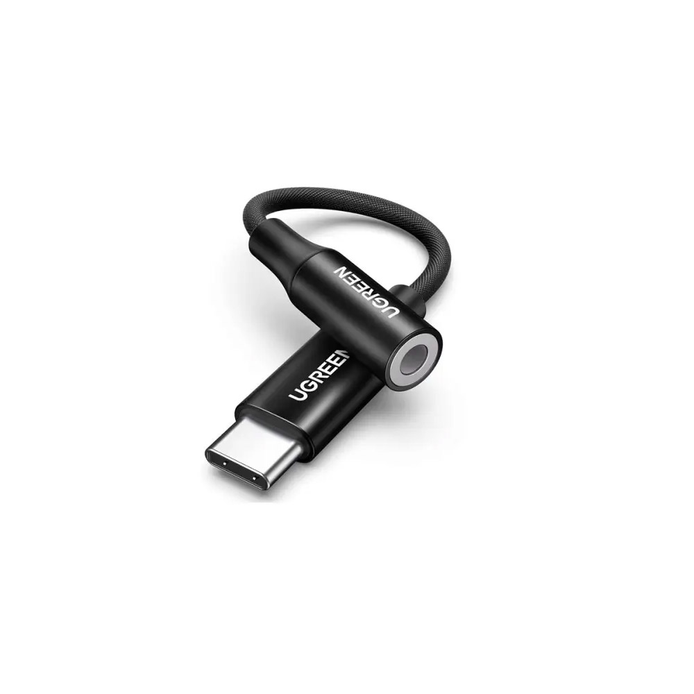 UGREEN – AV161 USB-C MALE to 3.5MM Female Audio Adapter 24bit/96kHz HiFi DAC Sound Quality – 50631