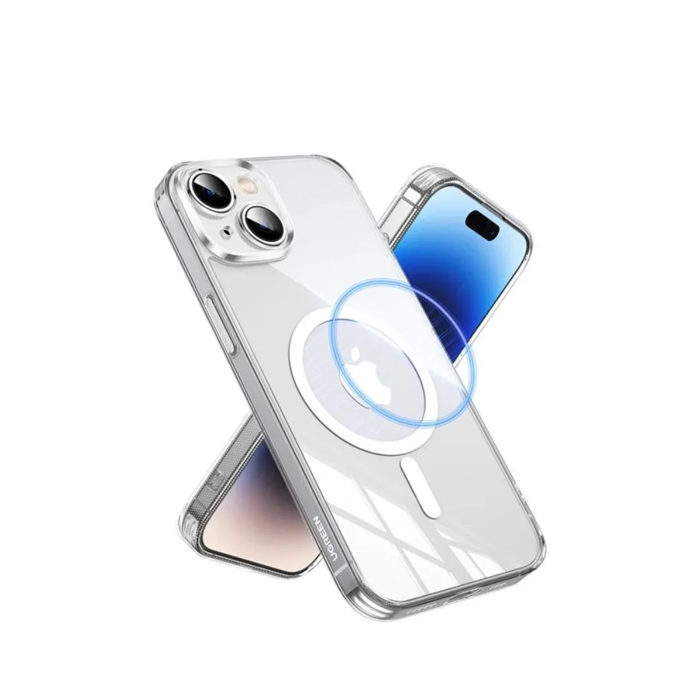 UGREEN Crystal Transparent Magnetic Protective Case for iPhone 15/16