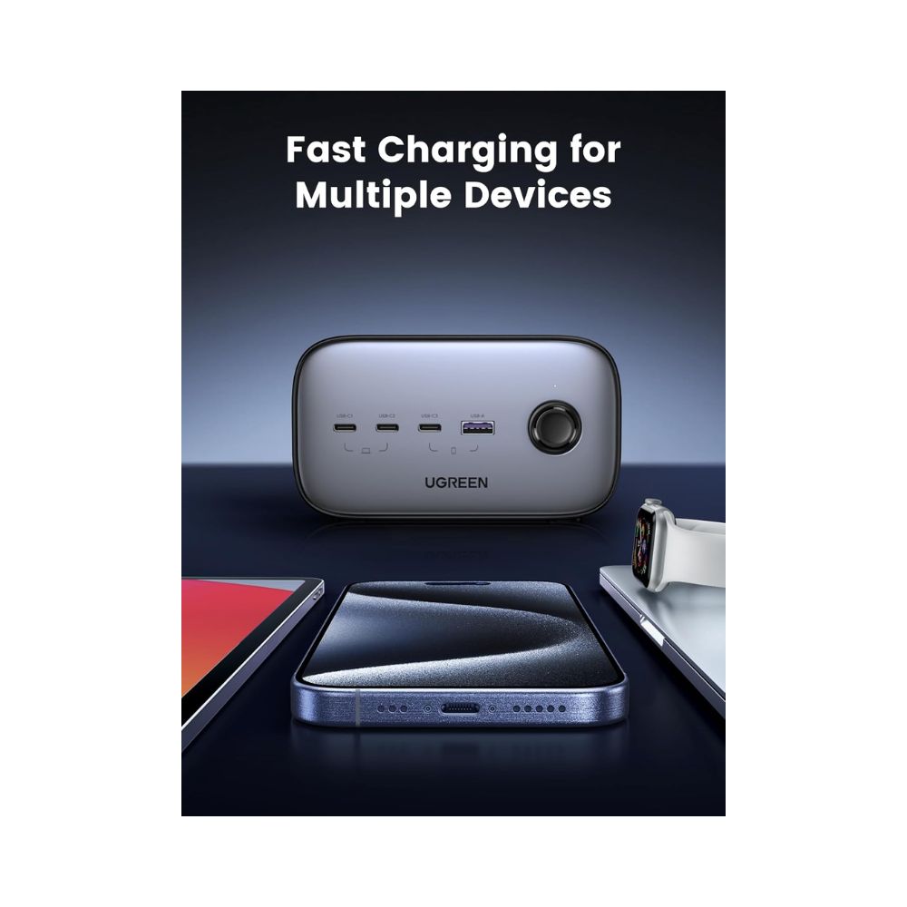 UGREEN DigiNest Pro 100 W USB C Power Strip GaN USB C Charger