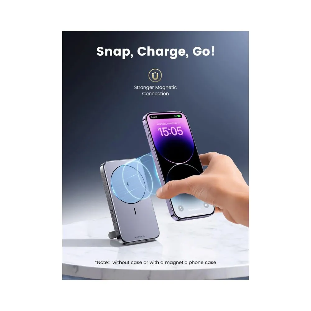 UGREEN Foldable Kickstand Magnetic Battery 10000mAh