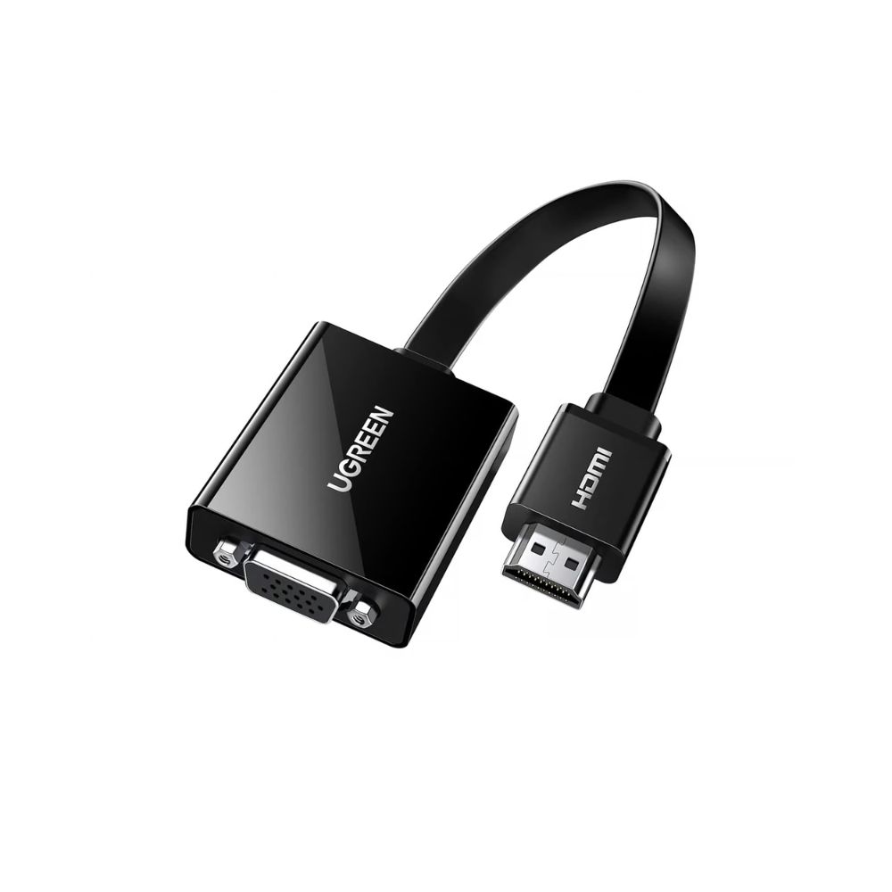 UGREEN Full HD HDMI Male to VGA Female Adapter Cable, Full HD Resolution
