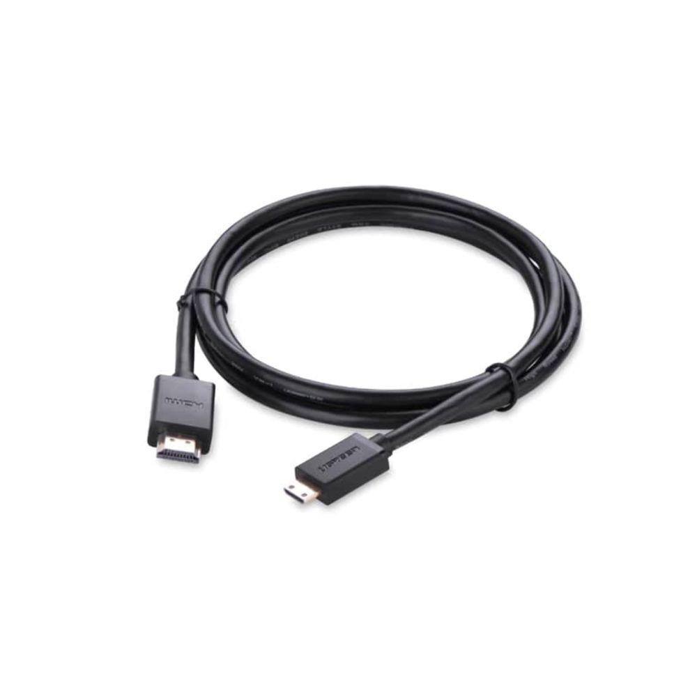 Ugreen HDMI-Mini HDMI Cable, 19 Pin, 2.0 V, 4K, 60 Hz, 30 AWG