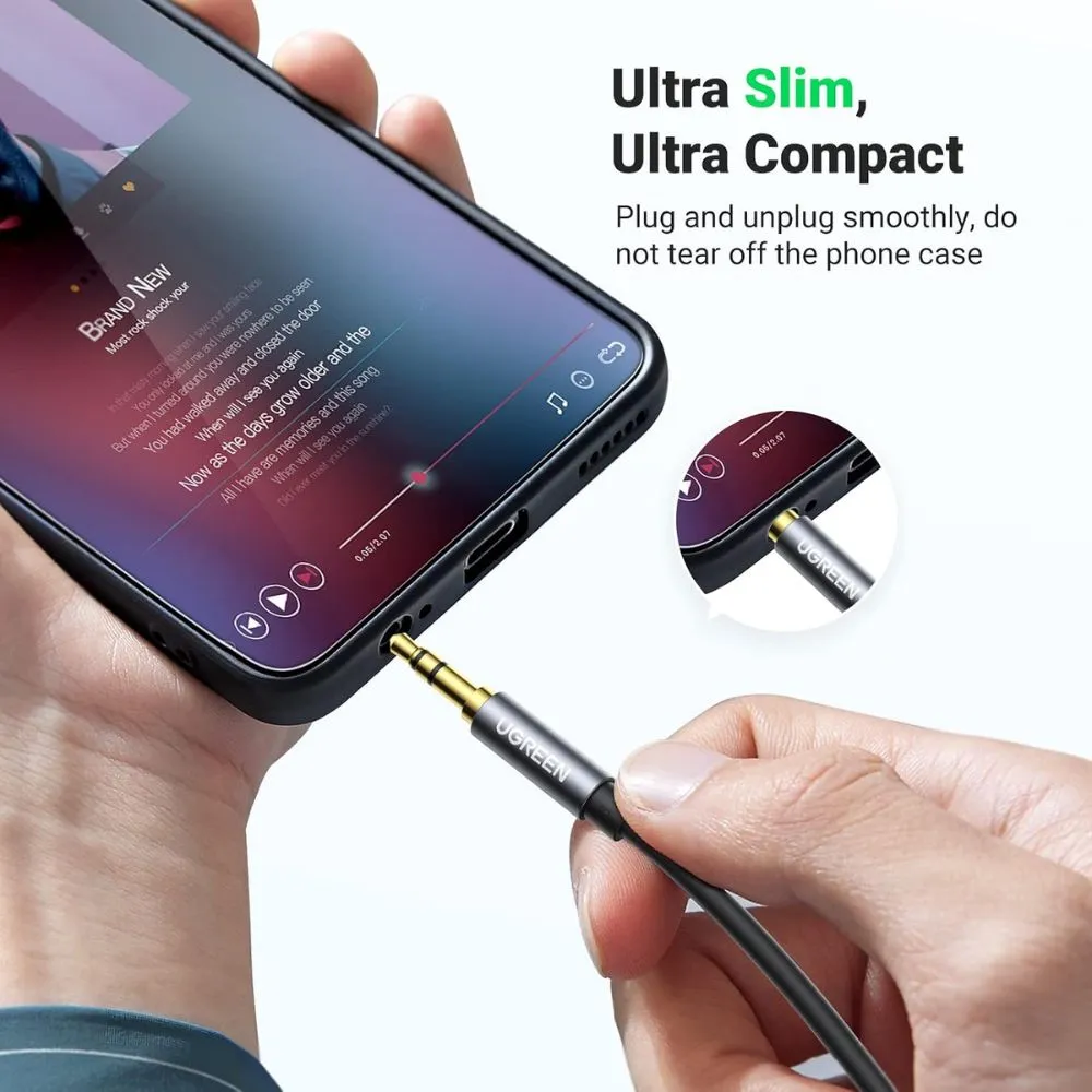UGREEN Headphone Extension Cable 3.5mm Aux