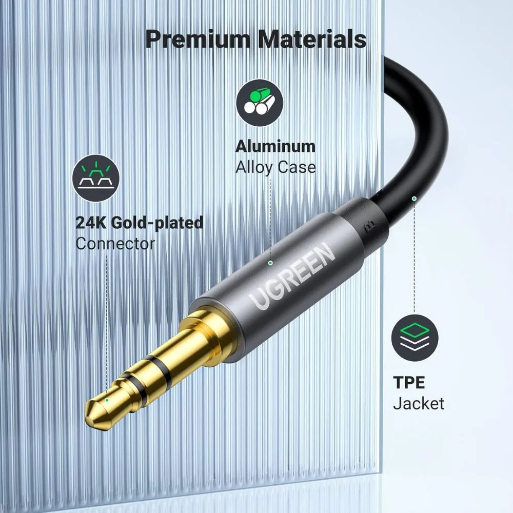 UGREEN Headphone Extension Cable 3.5mm Aux