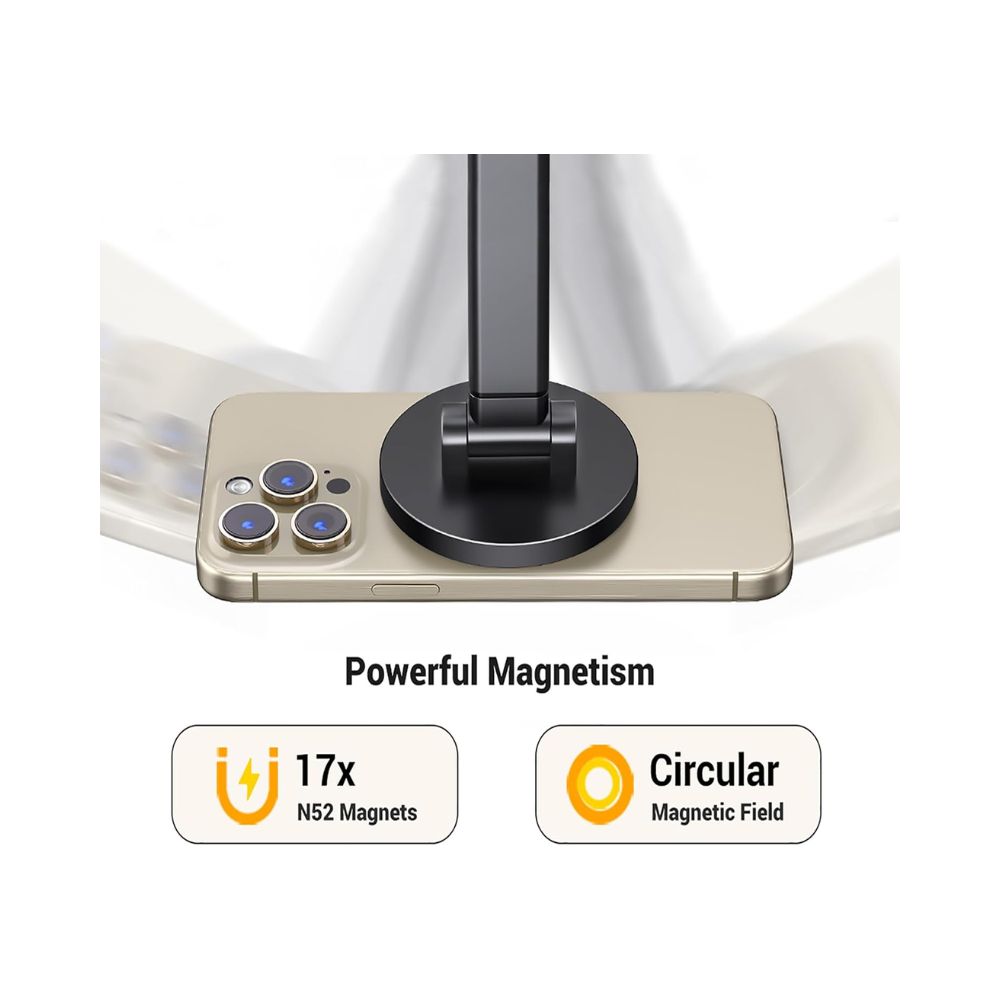 UGREEN Magnetic Phone Stand for MagSafe, Height Adjustable with 360-Degree Rotating Base