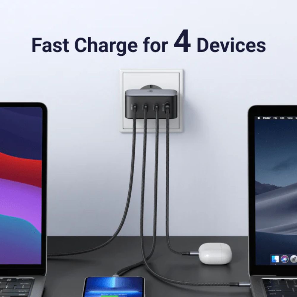 UGREEN Nexode 100W USB C GaN Charger-4 Port Wall Charger