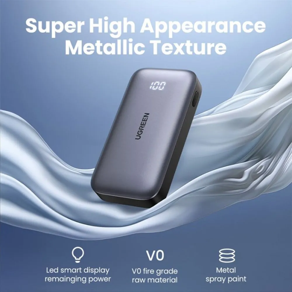 UGREEN NEXODE Power Bank 30W 10000mAh Battery Pack