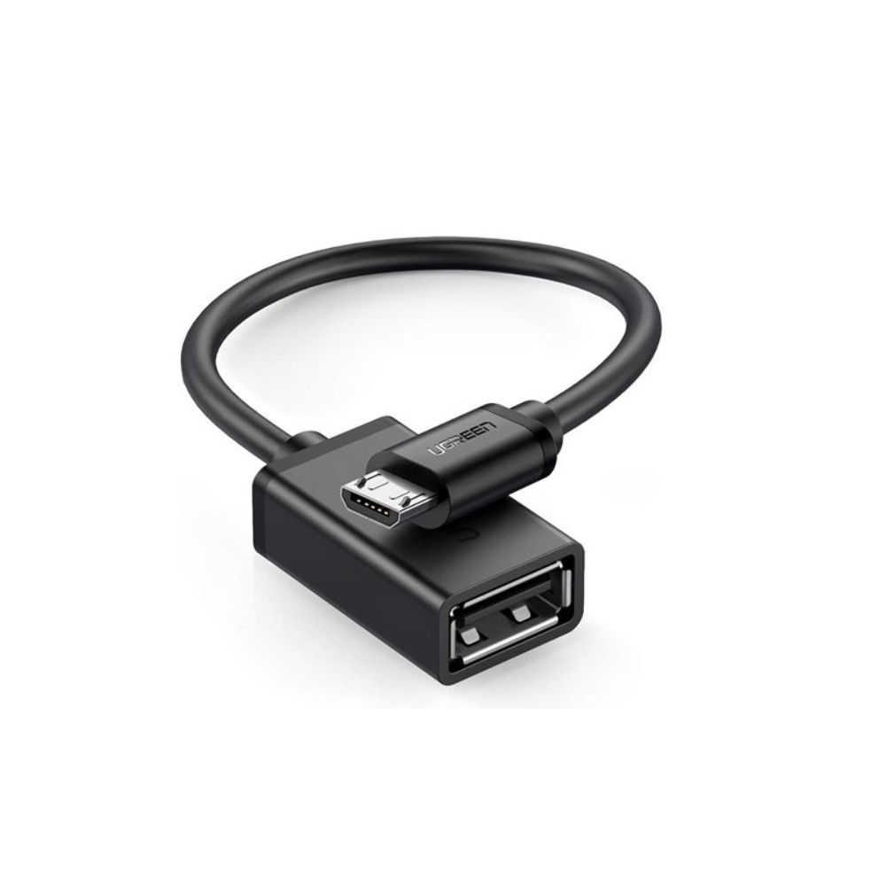 UGREEN OTG Cable Adapter from Micro-USB Male to USB-A Female – 15Cm