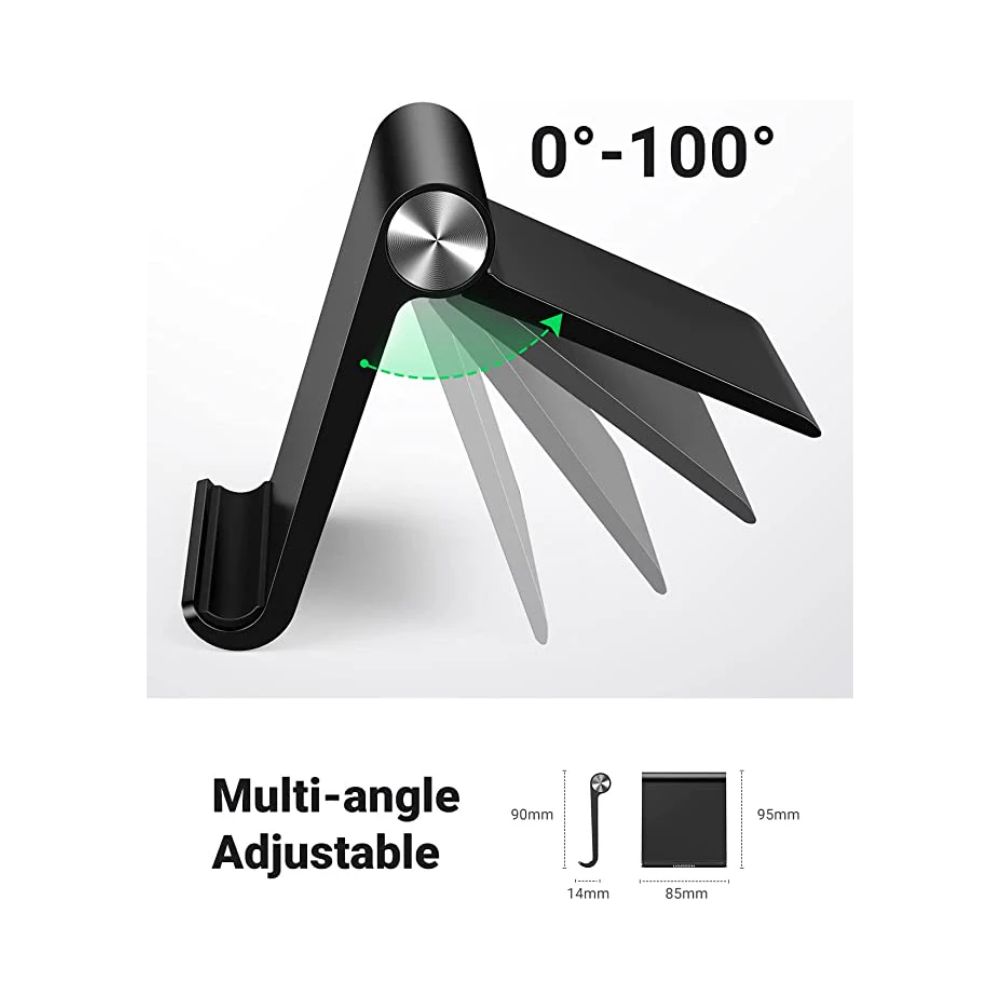 UGREEN Phone Stand for Desk Portable Mobile Phone Holder Angle Ajustable