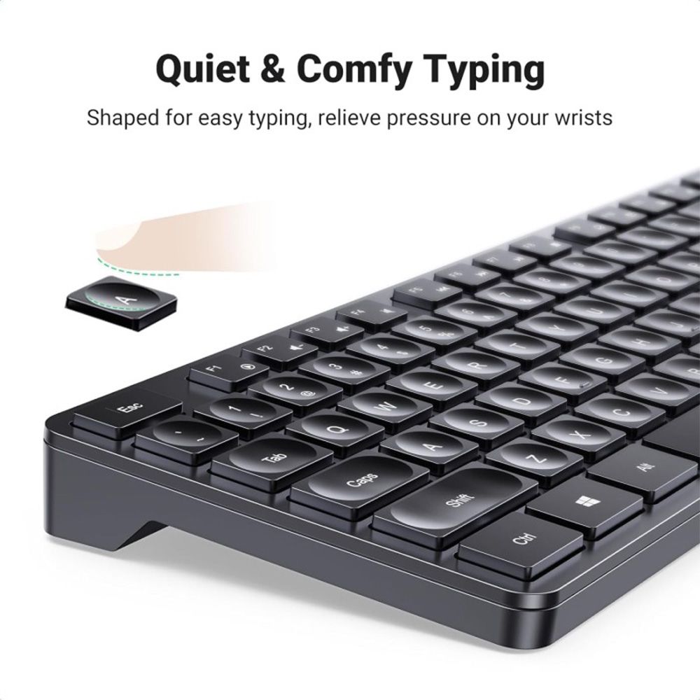 UGREEN Pro Wireless Keyboard And Mouse Combo 2.4Ghz