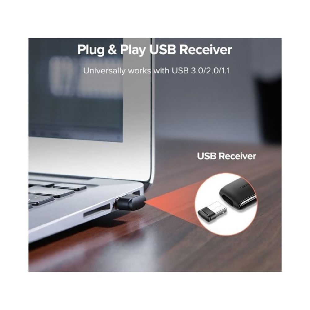 UGREEN Pro Wireless Laser Presentation Remote with built-in laser pointer &amp; Advanced function