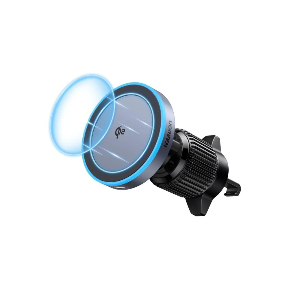 UGREEN Qi2 Wireless Car Charger (15W Magnetic Phone Holder)