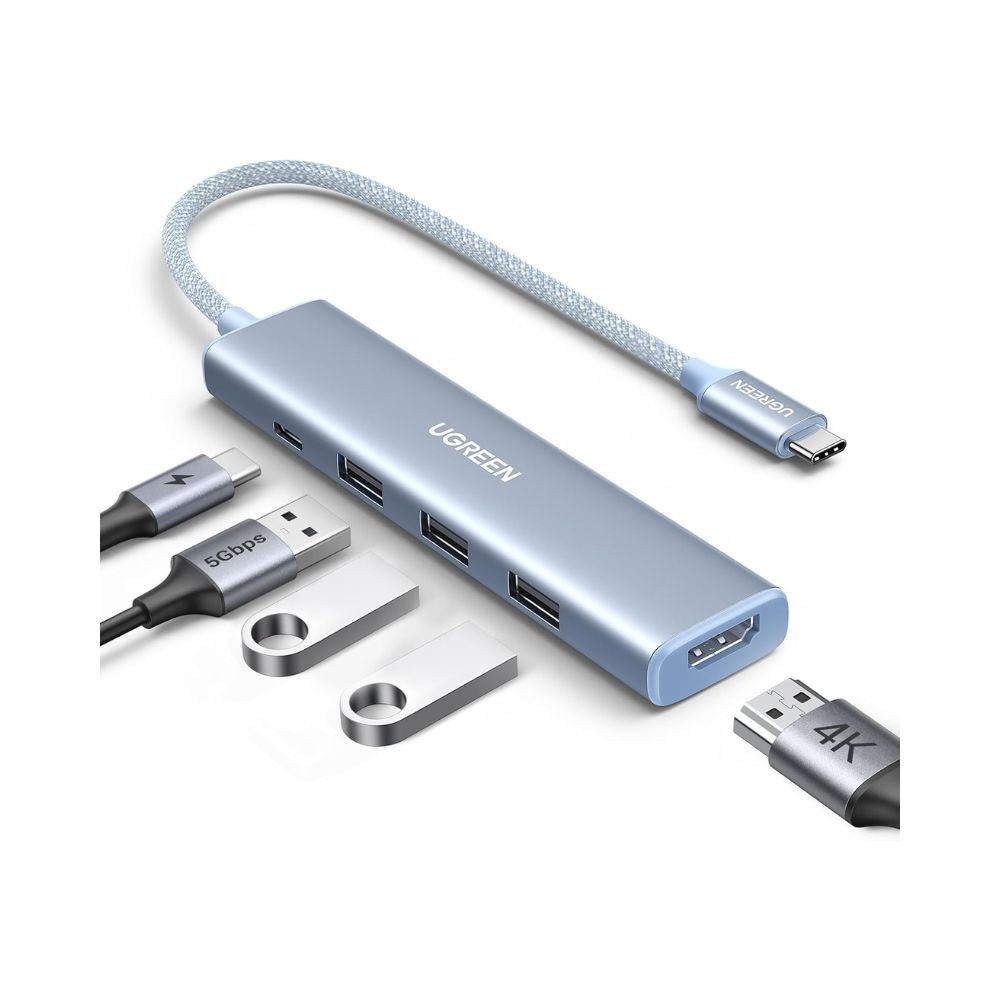 UGREEN Revodok 5-in-1 USB C Hub (PD 100W, 4K@30Hz)