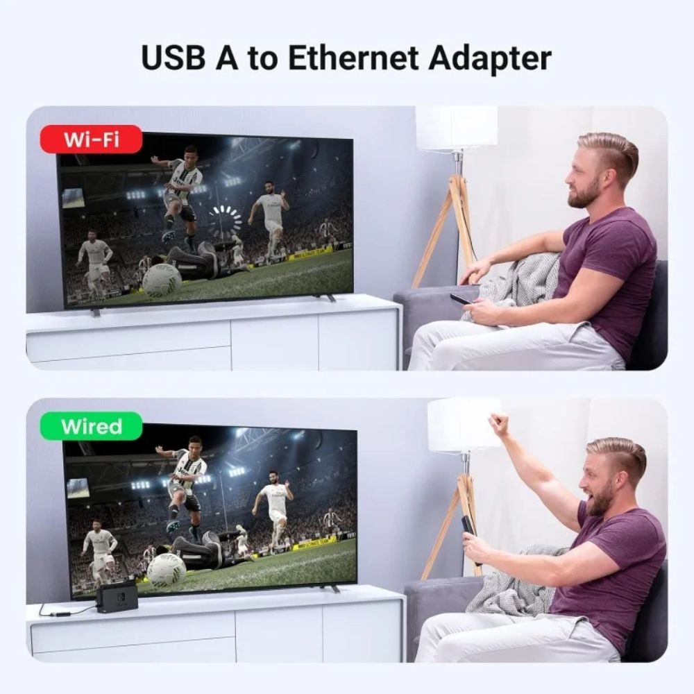 UGREEN USB-A to Ethernet Adapter (10/100 Mbps)
