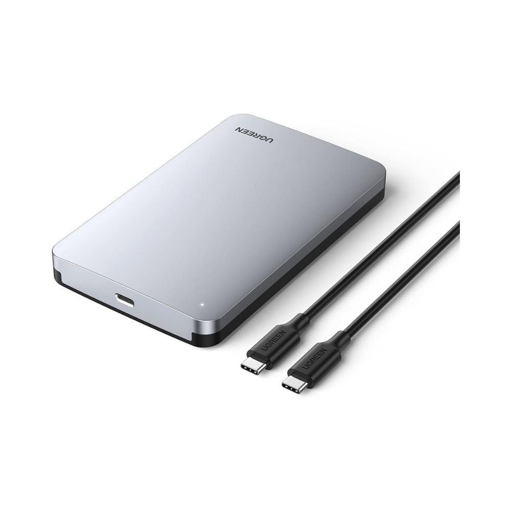 UGREEN USB C Hard Drive Enclosure for 2.5″ SATA SSD HDD Aluminum USB C to SATA Adapter