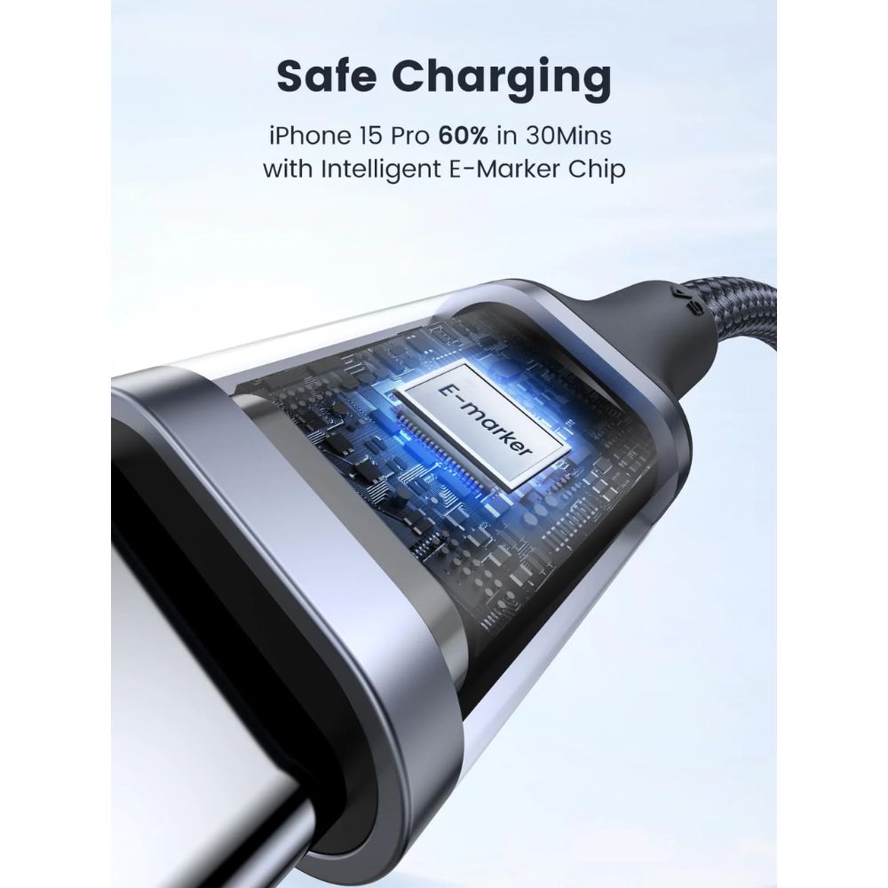 UGREEN USB-C to USB-C 100W 2M Braided Cable